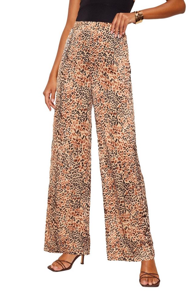 Friends Like These Stoffhose Friends Like These Satinhose mit weitem Bein (1-tlg) von Friends Like These