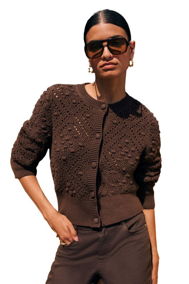 Friends Like These Strickjacke Friends Like These Noppenstrickjacke (1-tlg) von Friends Like These