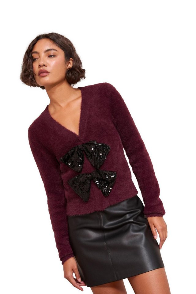 Friends Like These Strickjacke Friends Like These Pailletten-Strickjacke, Regular (1-tlg) von Friends Like These