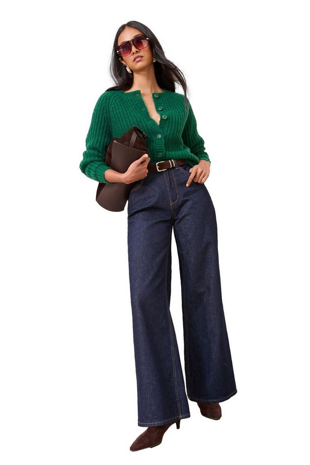 Friends Like These Strickjacke Friends Like These Strickjacke Zopfmuster, Regular (1-tlg) von Friends Like These