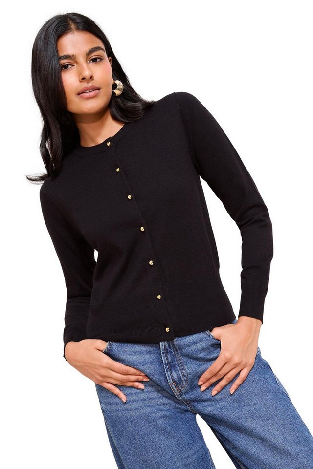 Friends Like These Strickjacke Friends Like These Strickjacke mit Kuppelknöpfen (1-tlg) von Friends Like These