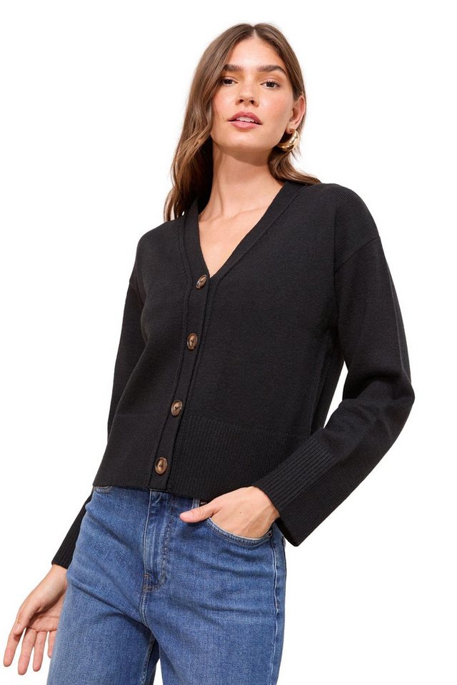 Friends Like These Strickjacke Friends Like These Strickjacke mit V-Ausschnitt (1-tlg) von Friends Like These