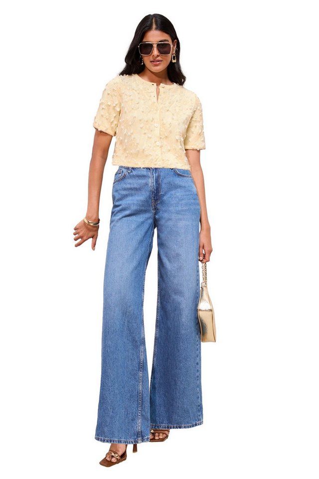 Friends Like These Strickjacke Friends Like These kurzärmelige Strickjacke (1-tlg) von Friends Like These