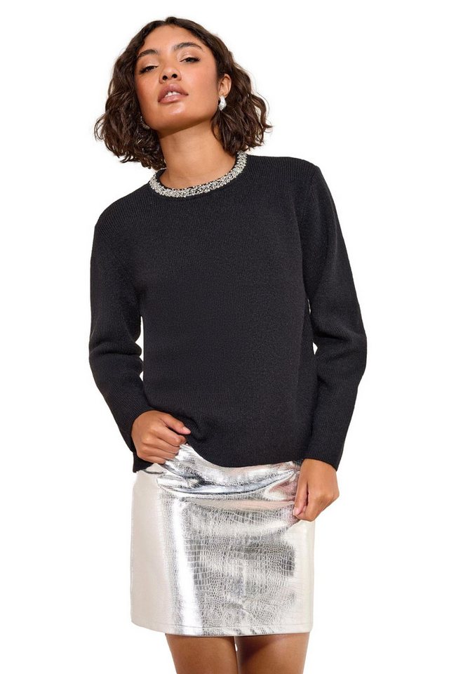 Friends Like These Strickpullover Friends Like These Pullover mit Verzierung (1-tlg) von Friends Like These