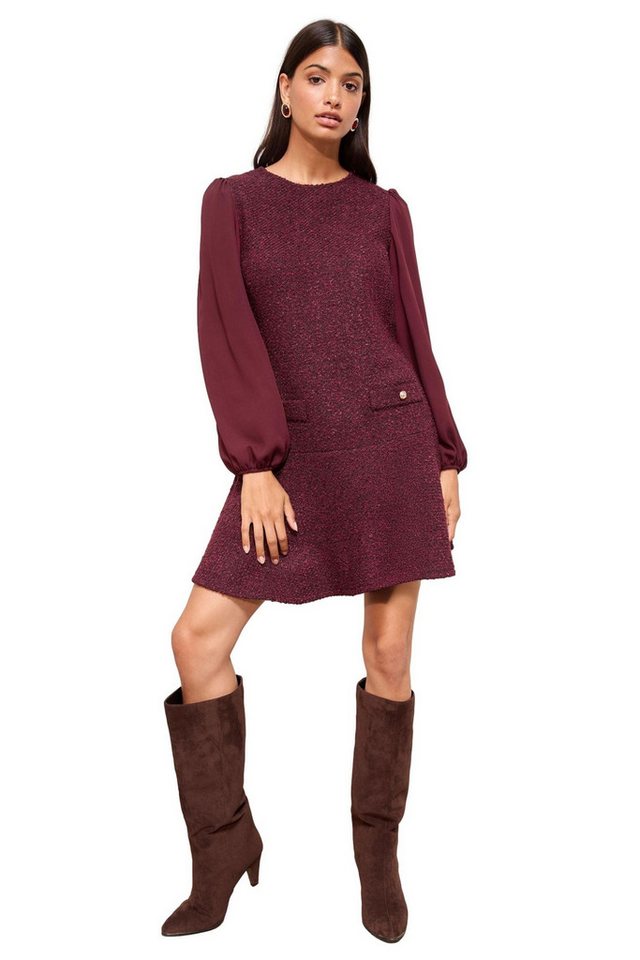 Friends Like These Vokuhila-Kleid Friends Like These Bouclé-Minikleid (1-tlg) von Friends Like These