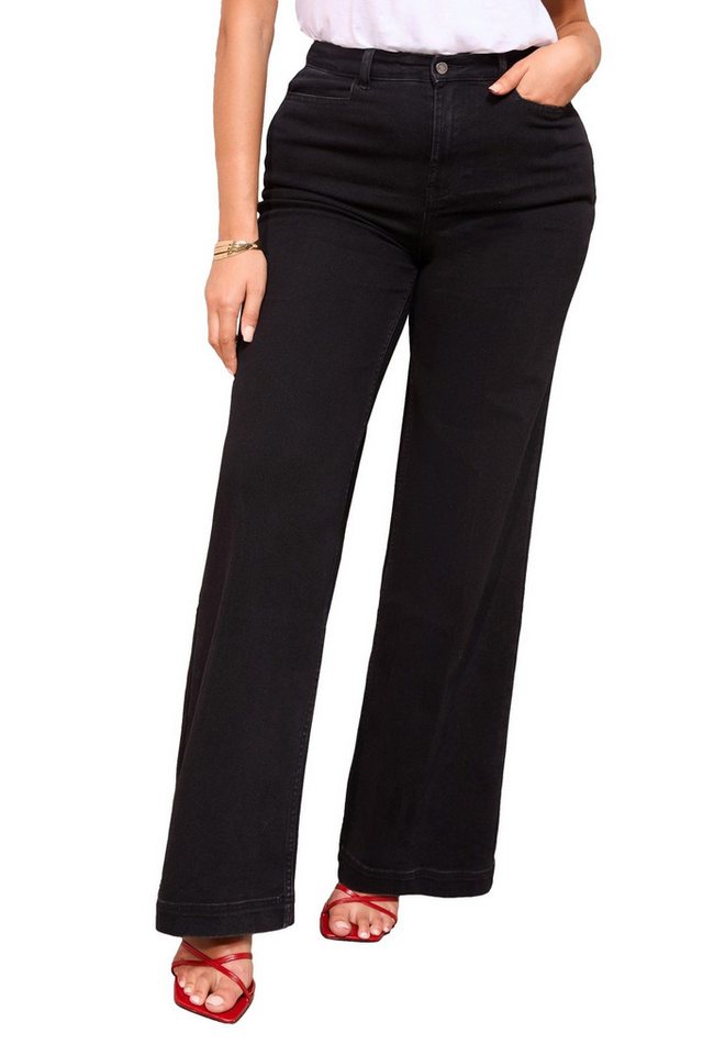 Friends Like These Weite Jeans Friends Like These Hose mit weitem Bein, Curve (1-tlg) von Friends Like These