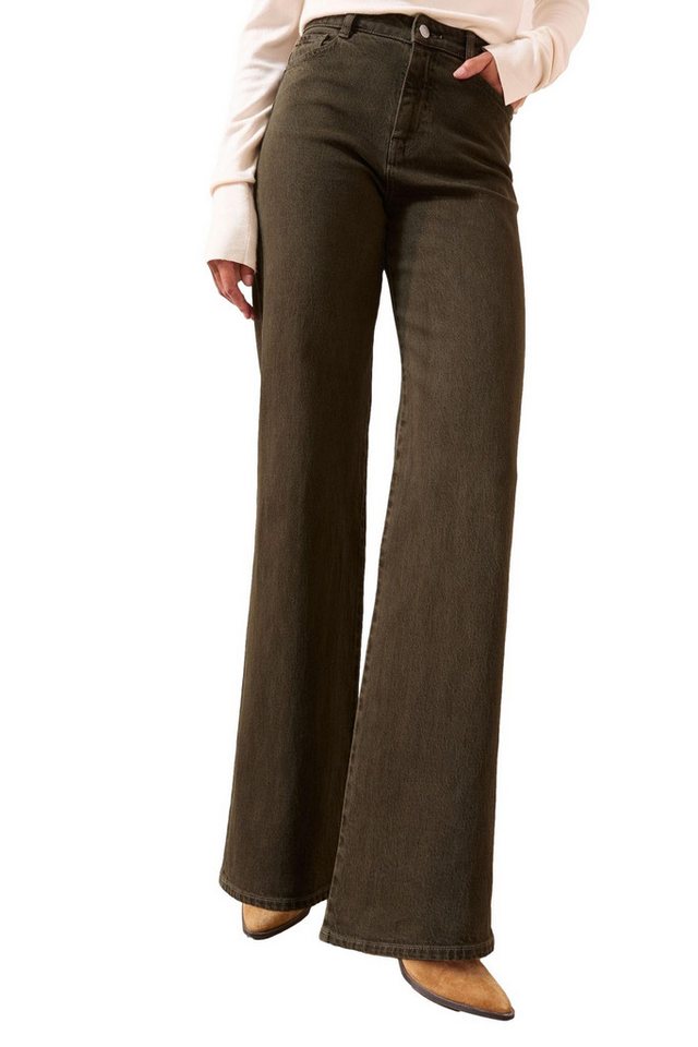 Friends Like These Weite Jeans Friends Like These X Lucy Mecklenburgh Jeans, Reg (1-tlg) von Friends Like These