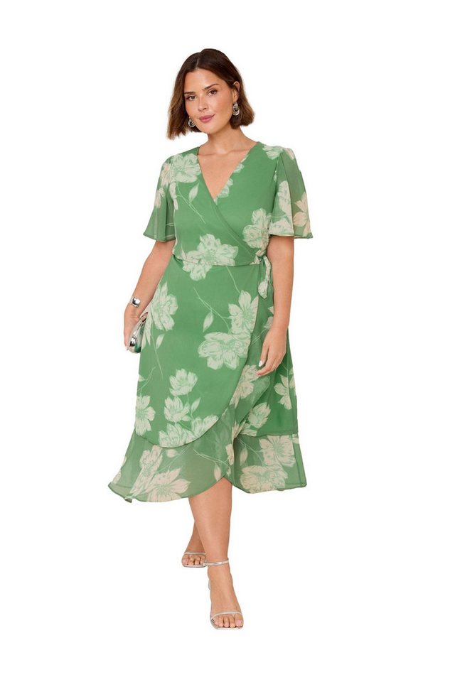 Friends Like These Wickelkleid Friends Like These Chiffon-Wickelkleid (1-tlg) von Friends Like These