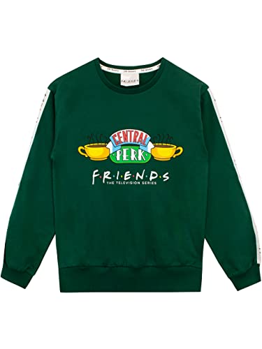 Friends Mädchen Sweatshirt Central Perk Grün 158 von Friends