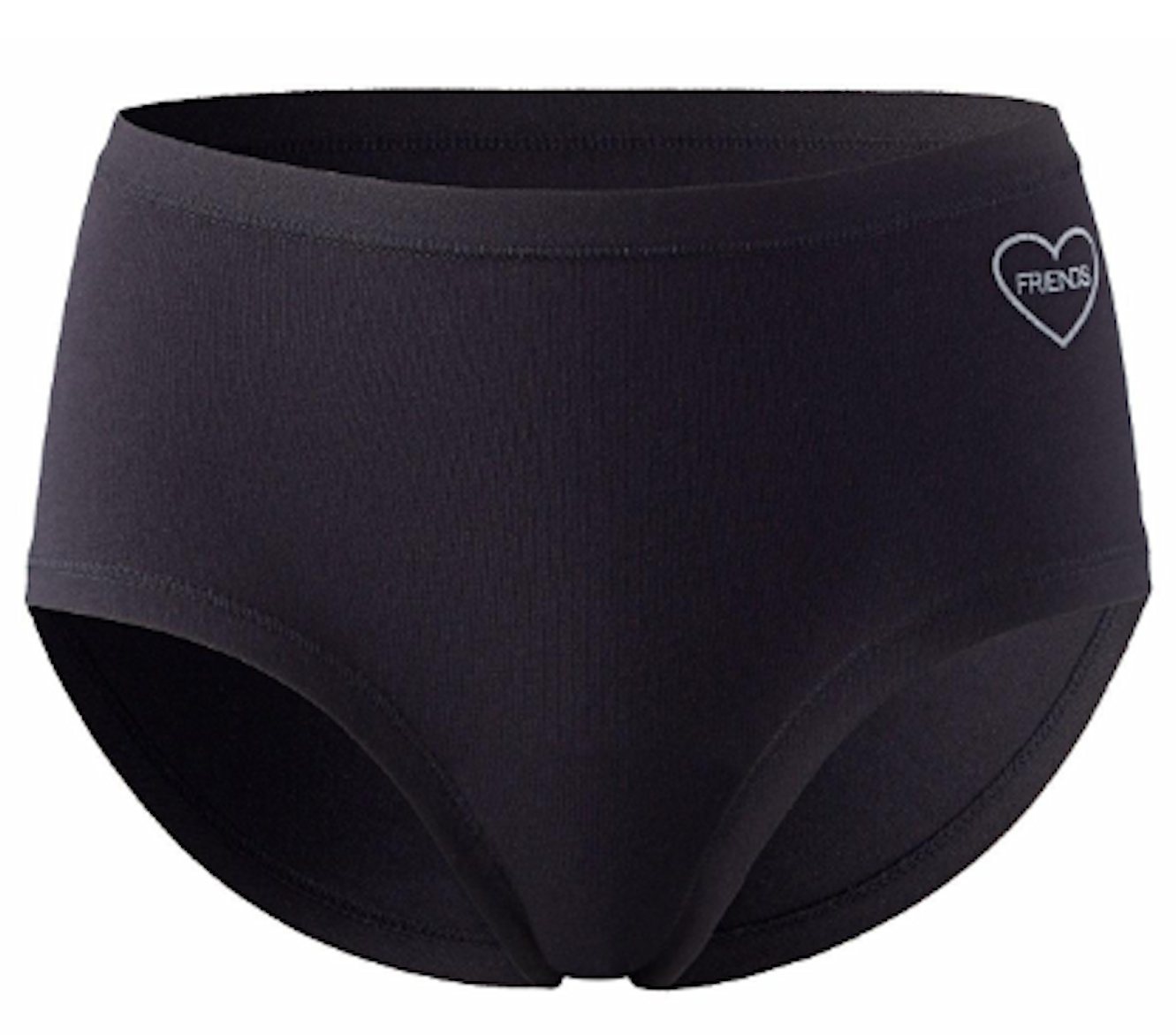 Friends Slip FRIENDS Mädchen Unterhose Slip Panty schwarz von Friends