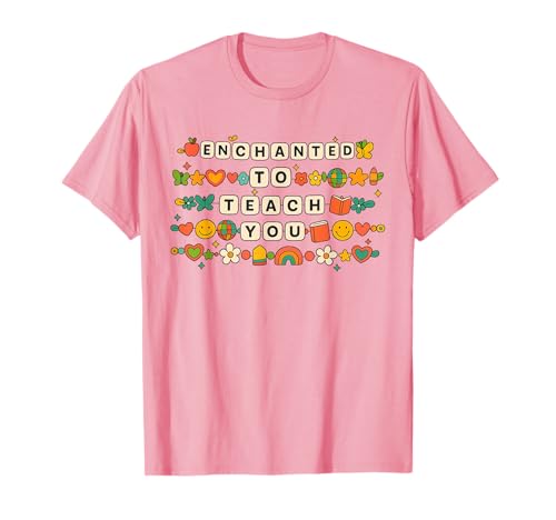 Ich Bin verzaubert, dir den Schulanfang für Jungen und Mädchen beizubringen T-Shirt Ich Bin verzaubert, dir den Schulanfang für Jungen und Mädchen beizubringen T-Shirt von Friendship Bracelet Teacher for Back to School Fun