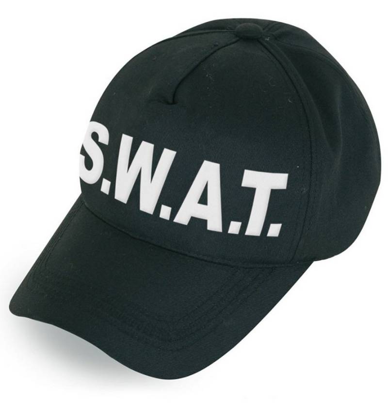 Fries Baseball Cap Herren Kinder S.W.A.T Basecap Mütze Caps Karneval Party Gr. 55 - 60 cm S.W.A.T. Aufdruck von Fries