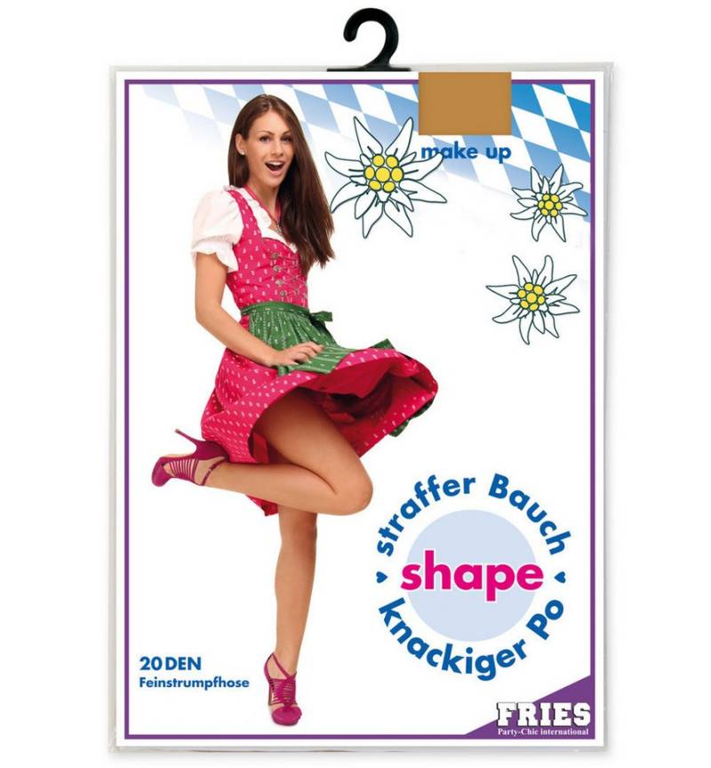 Fries Feinstrumpfhose Dirndl Strumpfhose Straffer Bauch Knackiger Po Bayern Volksfest Kirmes 20 DEN von Fries