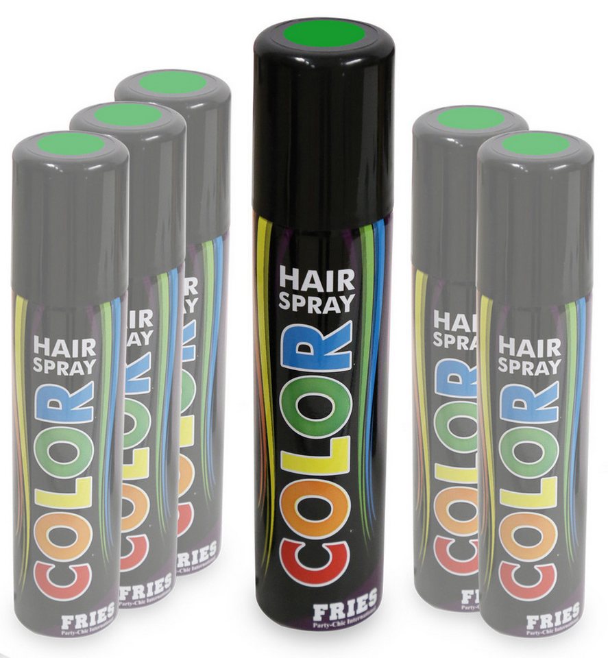 Fries Haarfarbe Haarspray Color Hair Spray Farbspray Haare Haar Sprühdose Farben 100ml, 1-tlg. von Fries