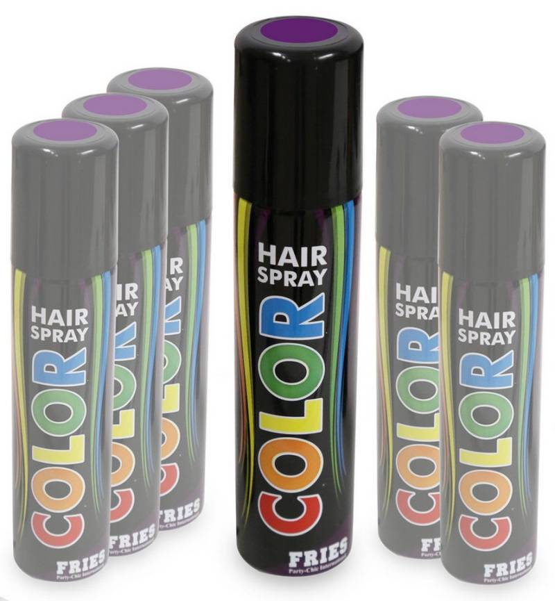 Fries Haarfarbe Haarspray Color Hair Spray Farbspray Haare Haar Sprühdose Farben 100ml, 1-tlg. von Fries