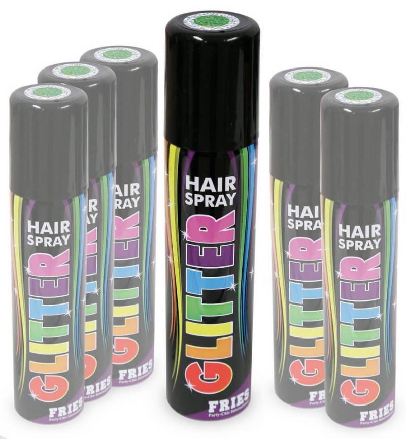 Fries Haarfarbe Haarspray Glitter Spray Color Hair Spray Haar Sprühdose Farben 100ml von Fries