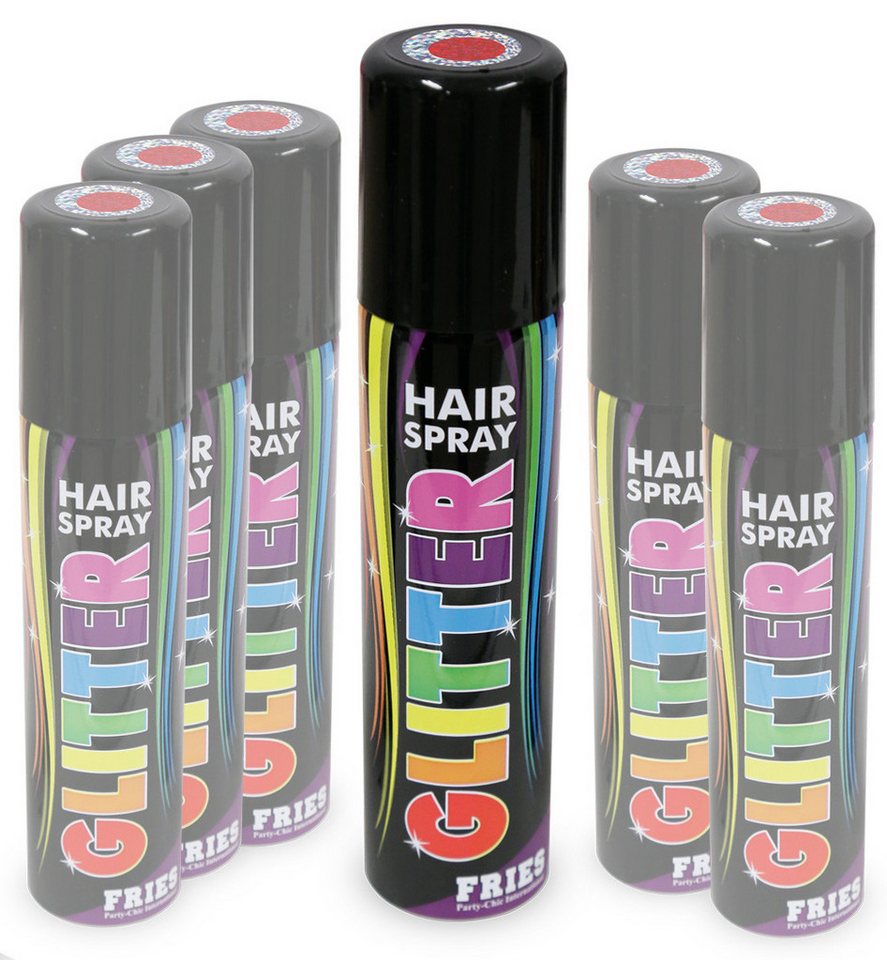 Fries Haarfarbe Haarspray Glitter Spray Color Hair Spray Haar Sprühdose Farben 100ml Fries Haarfarbe Haarspray Glitter Spray Color Hair Spray Haar Sprühdose Farben 100ml von Fries