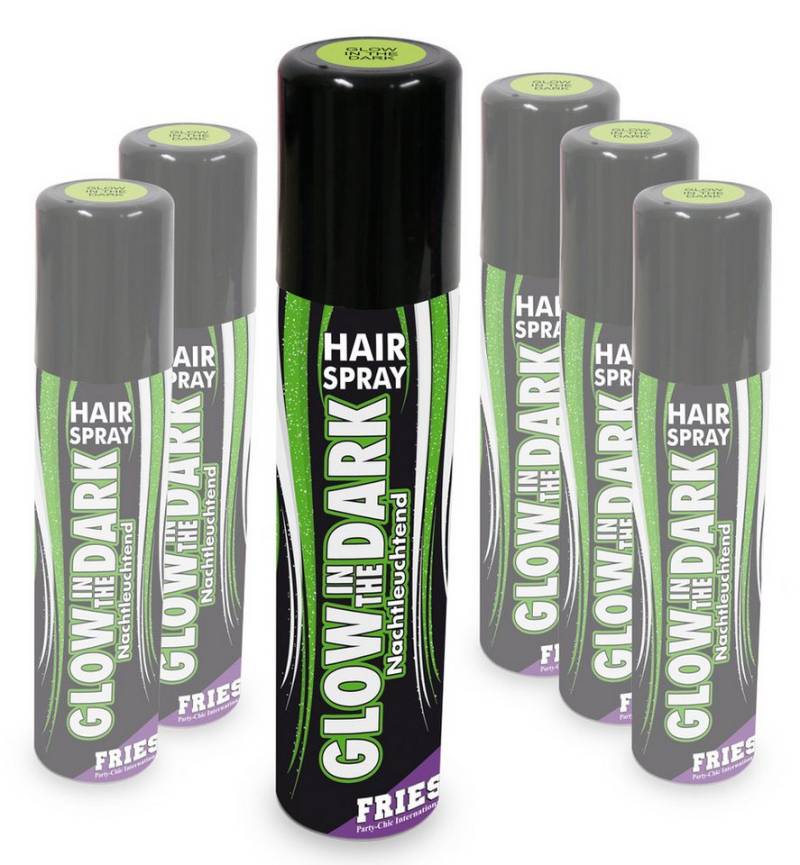 Fries Haarfarbe Haarspray Nachtleuchtend oder UV Leuchtend Hair Color Sprühdose 100ml von Fries