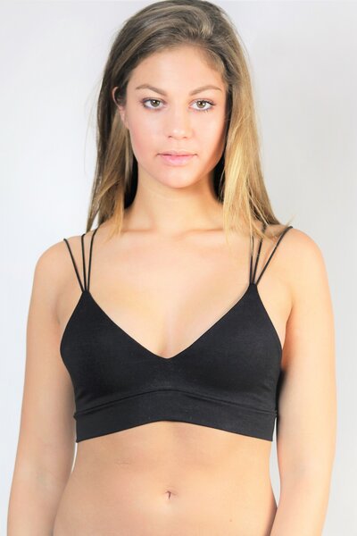 Frija Omina Bio Bralette `Sona` dunkel von Frija Omina