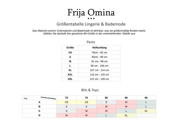 Frija Omina Bio Hipster Spitze hell von Frija Omina