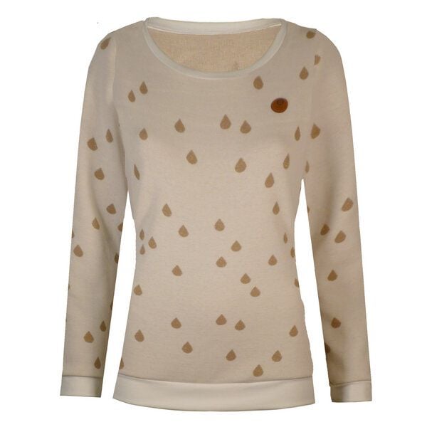 Frija Omina Bio Pullover "Uno" Glitzer Tropfen von Frija Omina