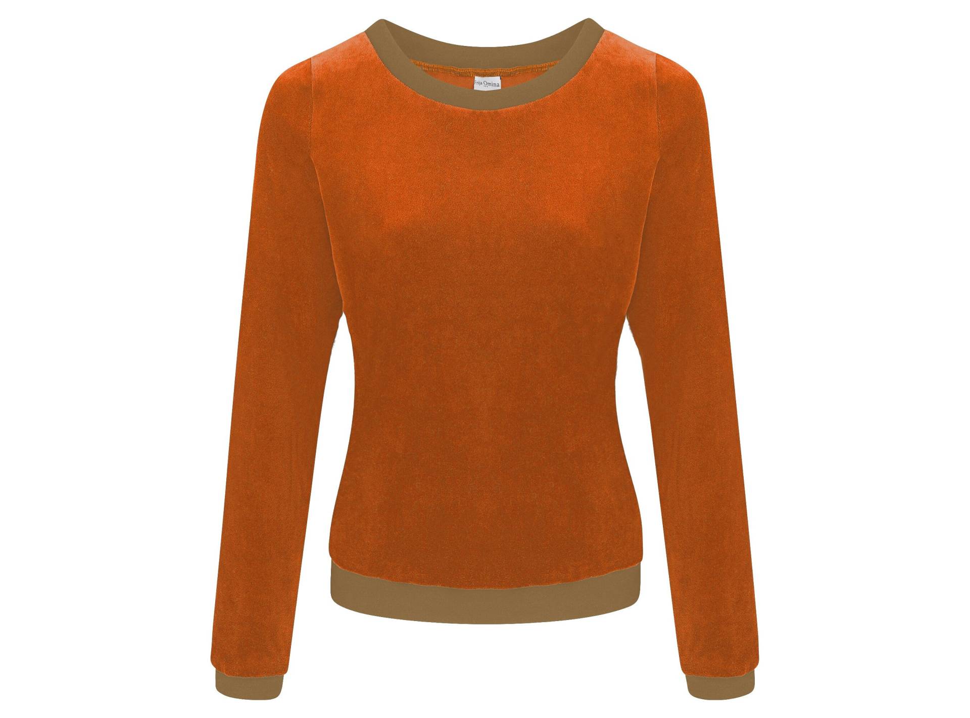 Bio Nicki Pullover "Onne" Karamell/Graubraun Bio Nicki Pullover "Onne" Karamell/Graubraun von FrijaOminaStore