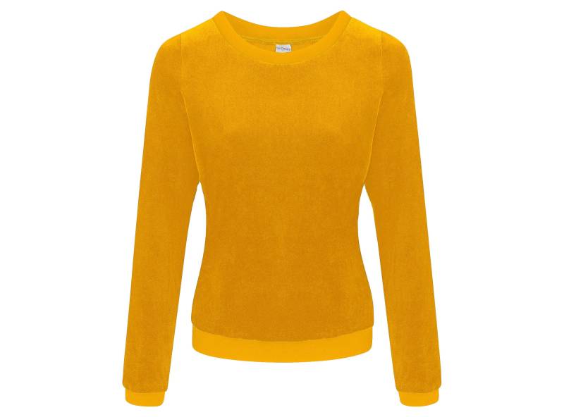 Bio Nicki Pullover "Onne" Senf von FrijaOminaStore