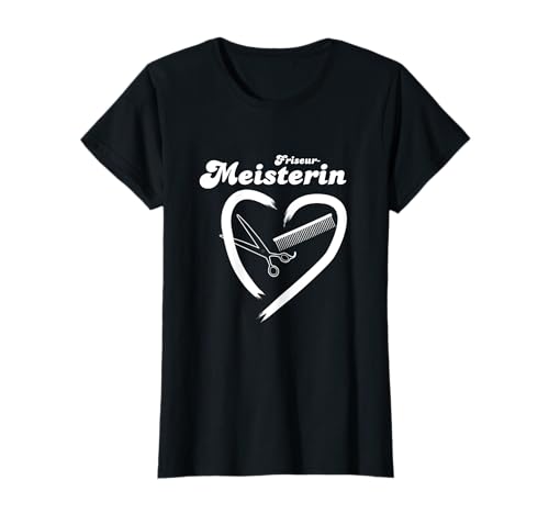 Damen Friseurmeisterin Geschenkidee Friseur Kamm und Schere T-Shirt Damen Friseurmeisterin Geschenkidee Friseur Kamm und Schere T-Shirt von Friseurmeisterin Geschenk Friseurmeister