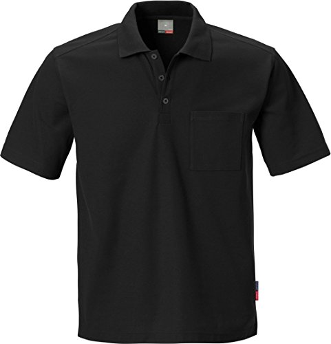 FRISTADS KANSAS Match Poloshirt L, schwarz von Fristads