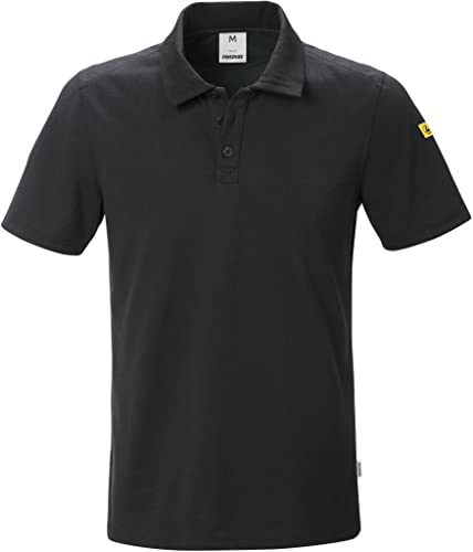 Fristads ESD-Poloshirt 7080 XPM - Größe 5XL - Schwarz von Fristads