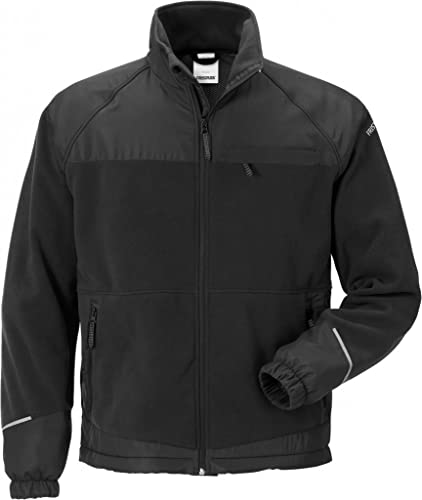 Fristads Kansas Workwear 115683 Airtech Fleecejacke Gr. XXL, Schwarz von Fristads