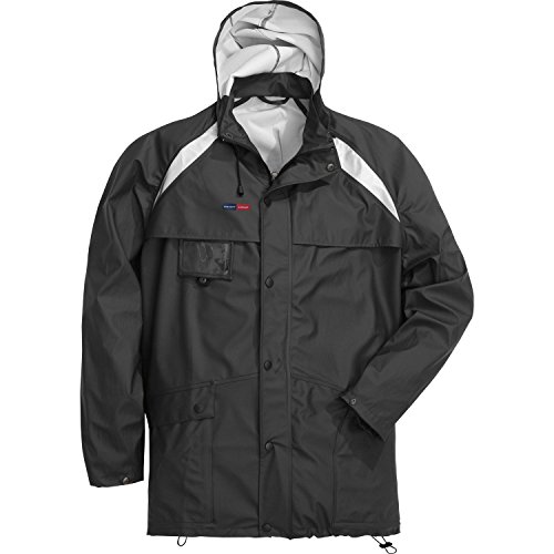Fristads Regenjacke 432 Rs - Größe 5XL - Schwarz von Fristads