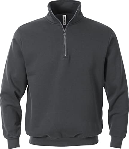 Fristads Sweatshirt mit halbem Reißverschluss 1737 Swb - Größe L - Dunkelgrau Fristads Sweatshirt mit halbem Reißverschluss 1737 Swb - Größe L - Dunkelgrau von Fristads