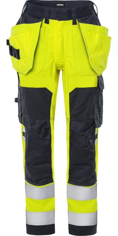 Fristads Warnschutz-Shirt Flamestat High Vis Handwerker Stretch Hose Kl. 2 2164 ATHF von Fristads