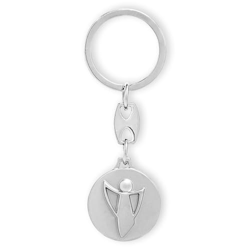 Fritz Cox Schlüsselanhänger mit modernem Schutzengel von Fritz Cox