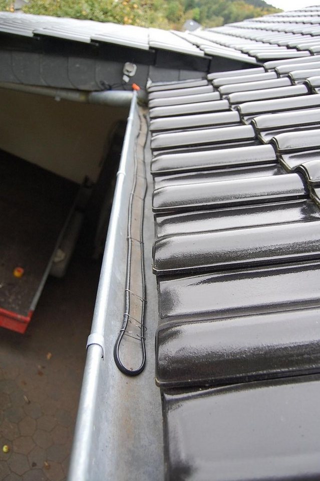 Fritz Göbel Beheizter Schlauchschal Dachrinnen Heizkabel Regenrinnenkabel 20m 320W 71032, 1-tlg. von Fritz Göbel