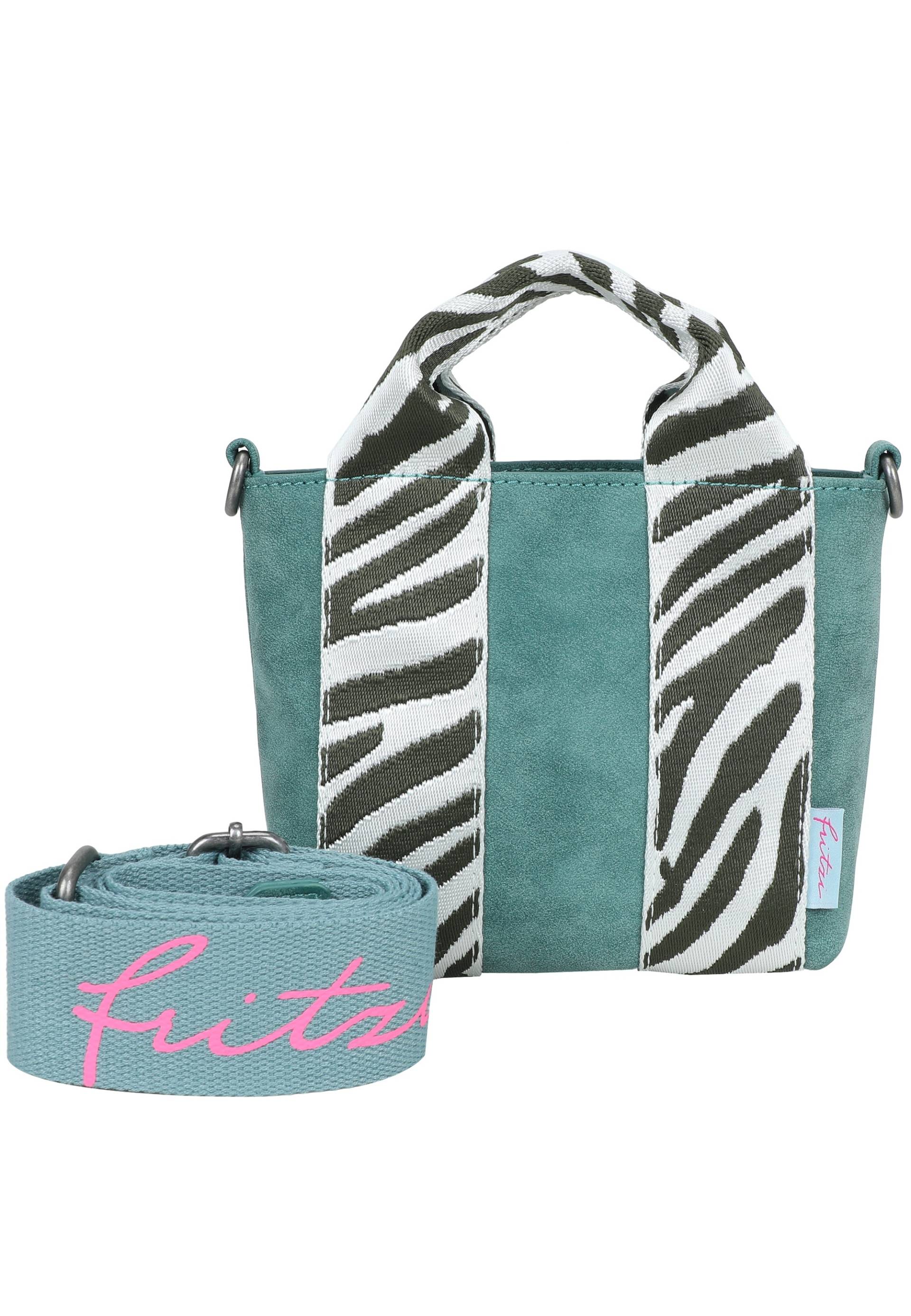 Fritzi aus Preußen Schultertasche "Fritzi Bini Jive Blackini" mit breiten Webbing-Schulterriemen von Fritzi Aus Preußen