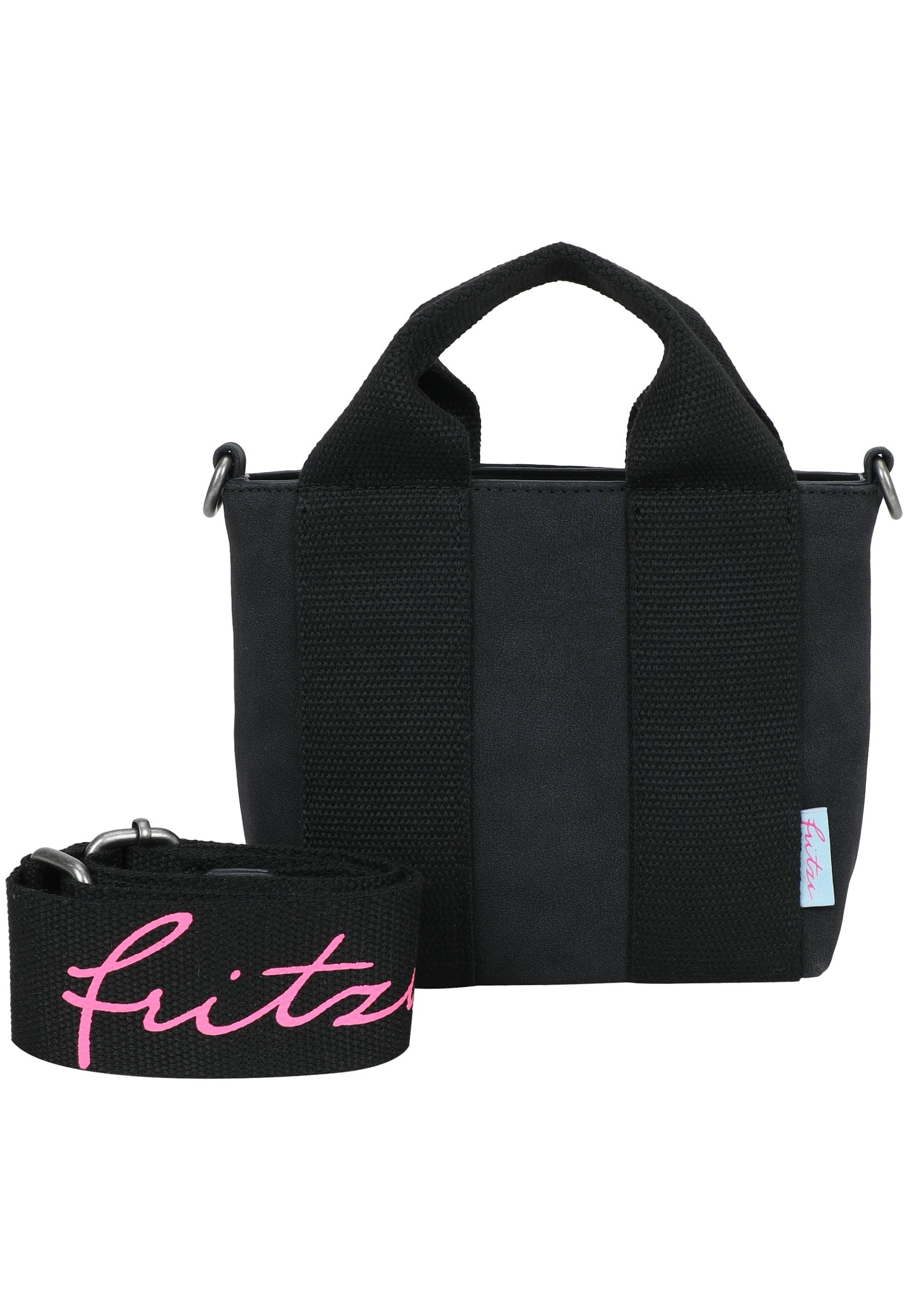 Fritzi aus Preußen Schultertasche "Fritzi Bini Jive Blackini" mit breiten Webbing-Schulterriemen von Fritzi Aus Preußen