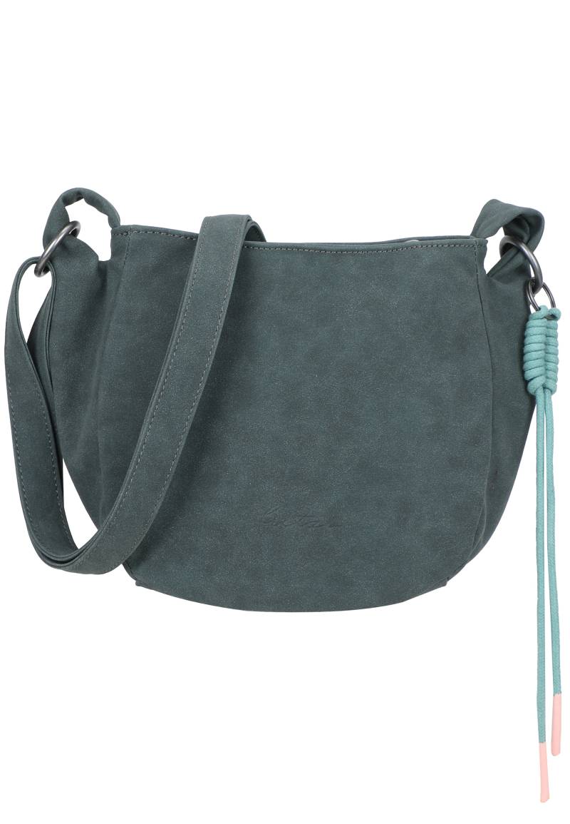 Fritzi aus Preußen Schultertasche "Sue02 Suede Jacky Soft Dark Anthra" mit modischer Kordelschnur Fritzi aus Preußen Schultertasche "Sue02 Suede Jacky Soft Dark Anthra" mit modischer Kordelschnur von Fritzi Aus Preußen