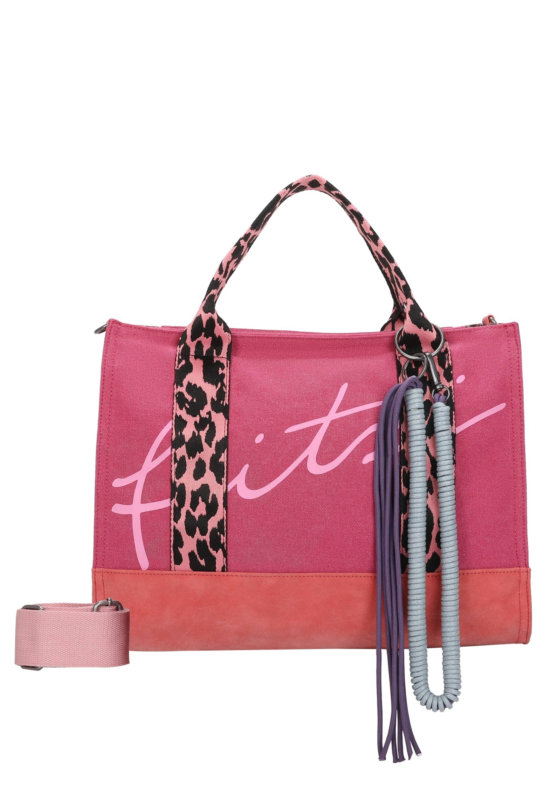 Fritzi aus Preußen Schultertasche "Tote Bag Limited Summer Leo Pink Fruity" mit abnehmbarer Kordel von Fritzi Aus Preußen