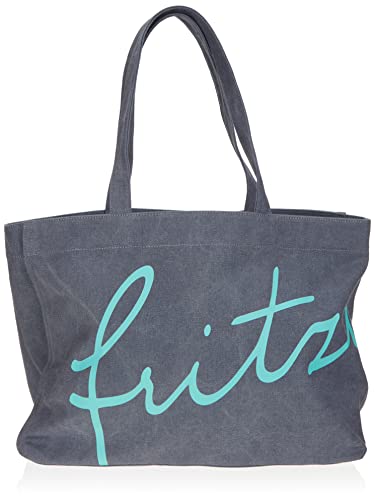 Fritzi aus Preussen Damen Easy02 Canvas Blue Shopper von Fritzi aus Preussen