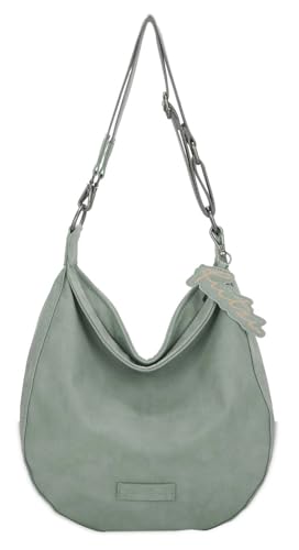 Fritzi aus Preussen Damen Arty Rub Lime Schultertasche von Fritzi aus Preussen