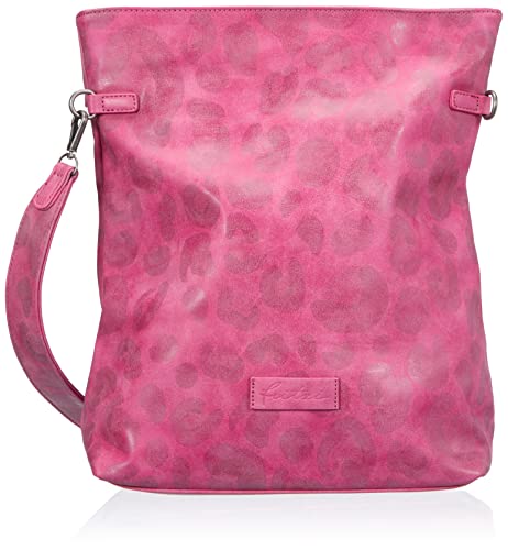 Fritzi aus Preussen Damen Bike01 Leo Squeezy Pink Schultertasche von Fritzi aus Preussen