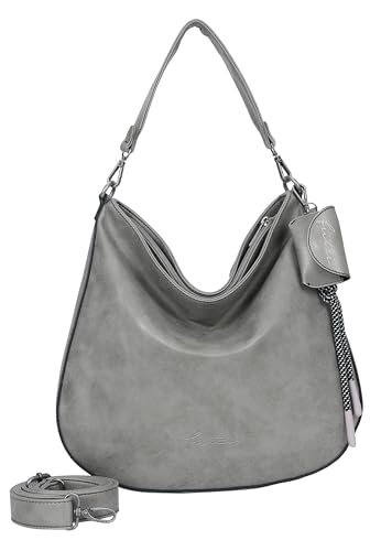 Fritzi aus Preussen Damen Bitzi07 Jive Metallic Shell Hobo von Fritzi aus Preussen