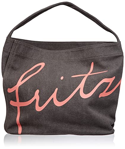 Fritzi aus Preussen Damen Easy03 Canvas Anthra Hobo von Fritzi aus Preussen