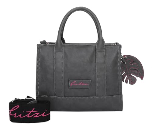 Fritzi aus Preussen Eco Square Crossbody Bag Anthra von Fritzi aus Preussen