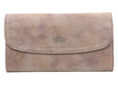 Fritzi aus Preussen Damen Fritzi Heide Geldbörse, Braun (Old Wood),11x19.5x4 cm von Fritzi aus Preussen