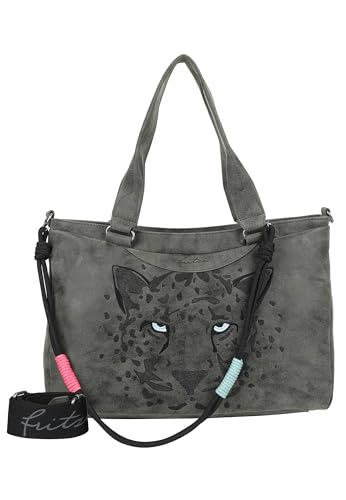 Fritzi aus Preussen Damen Fritzi Joly Black Panther Shopper von Fritzi aus Preussen