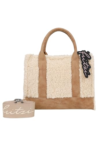 Fritzi aus Preussen Fritzi Square Limited Teddy Crossbody Bag Camel von Fritzi aus Preussen