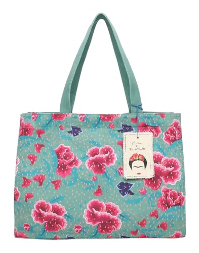 Fritzi aus Preussen Easy 01 Canvas Shopper Flower Green von Fritzi aus Preussen